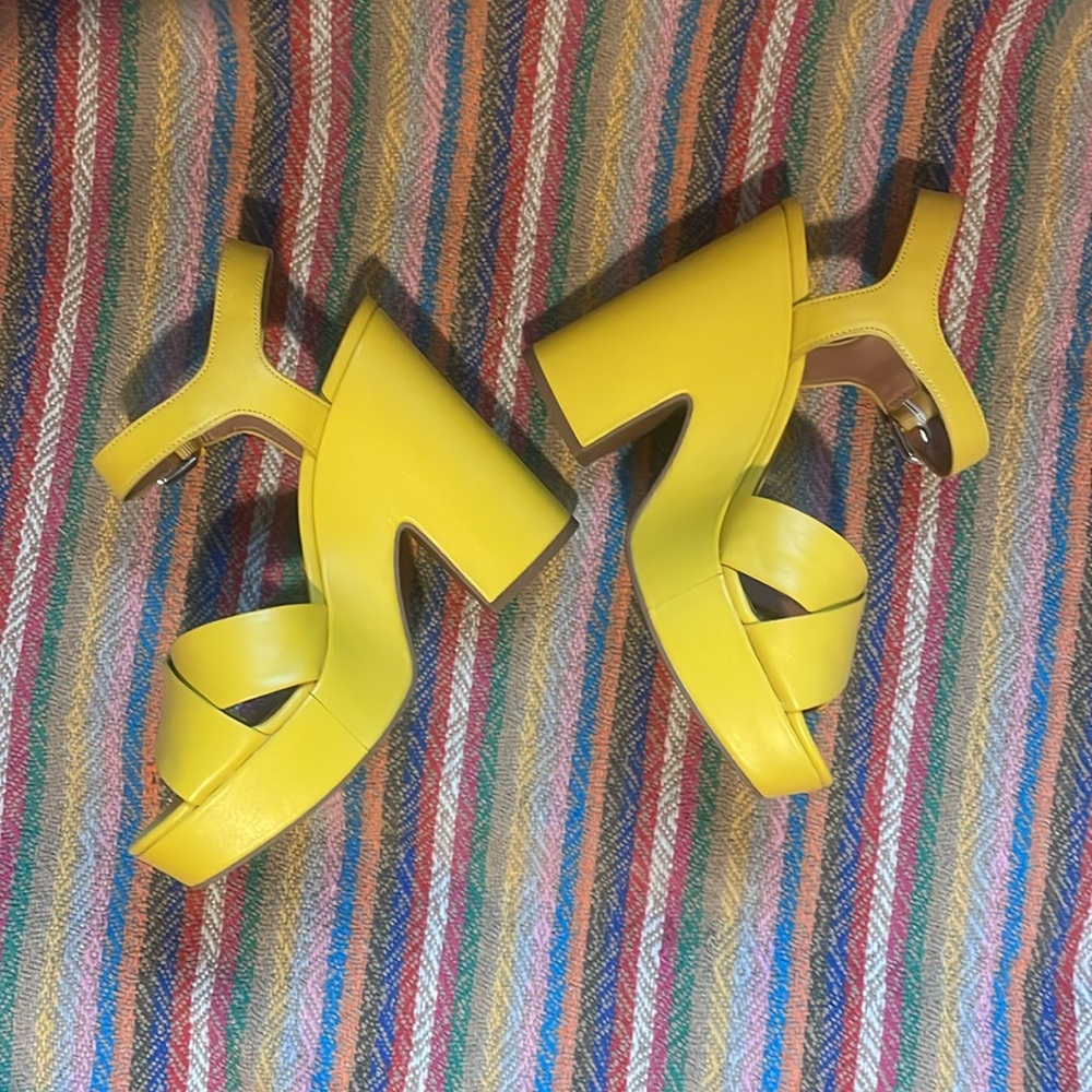 New Kate Spade New York Women's Grace Platform Sandal Heeled Sz 8.5 - Picture 3 of 8